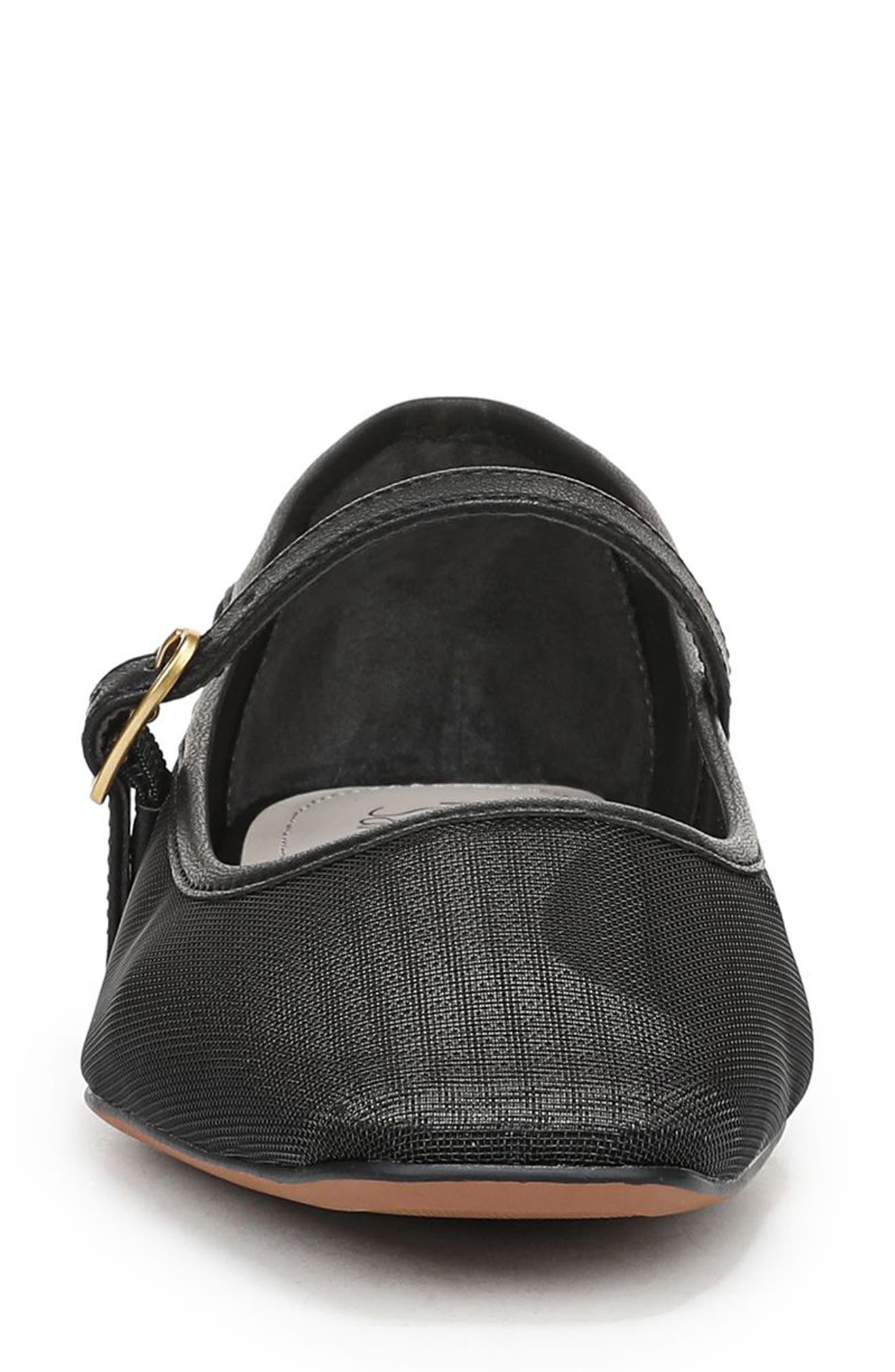 Franco Sarto Valie Mary Jane Flat, Alternate, color, Black