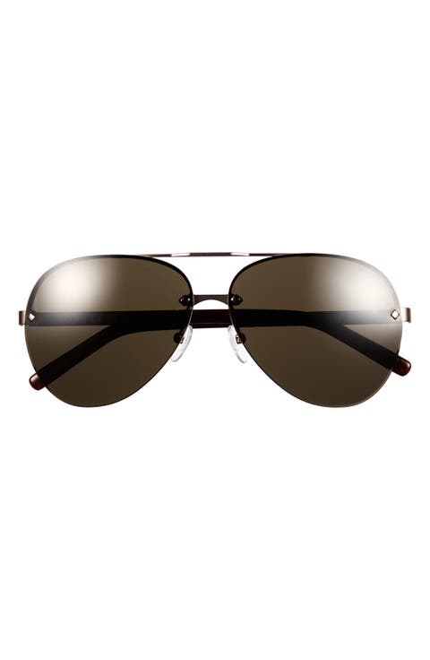 63mm Pilot Sunglasses