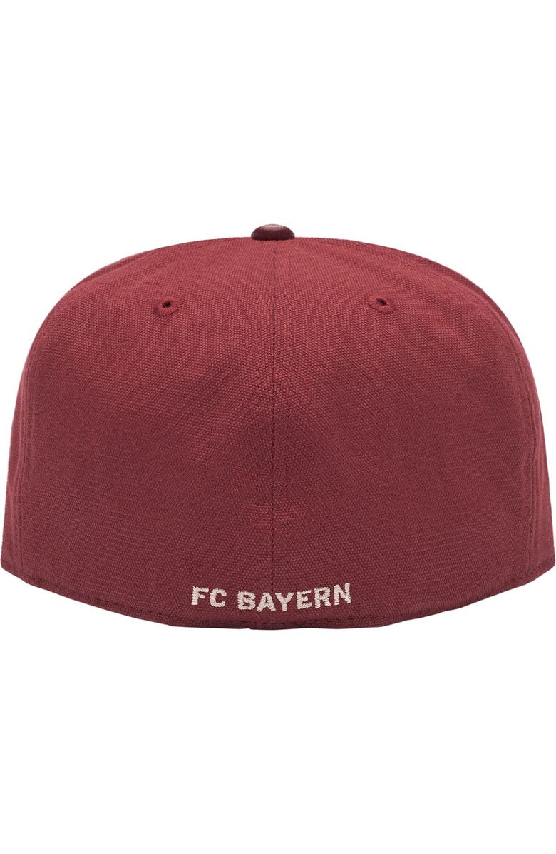 FAN INK Men's Red Bayern Munich Swatch Fitted Hat, Alternate, color, 