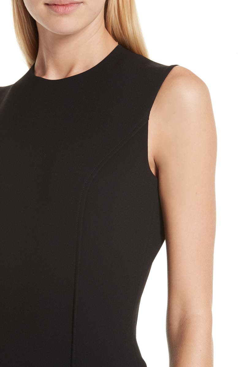 Victoria Beckham Back Zip Body-Con Dress, Alternate, color, 