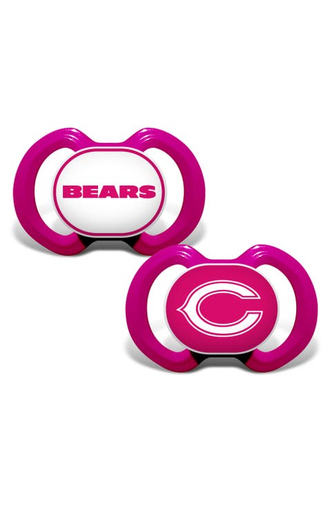 Chicago Bears Pink Pacifier 2-Pack