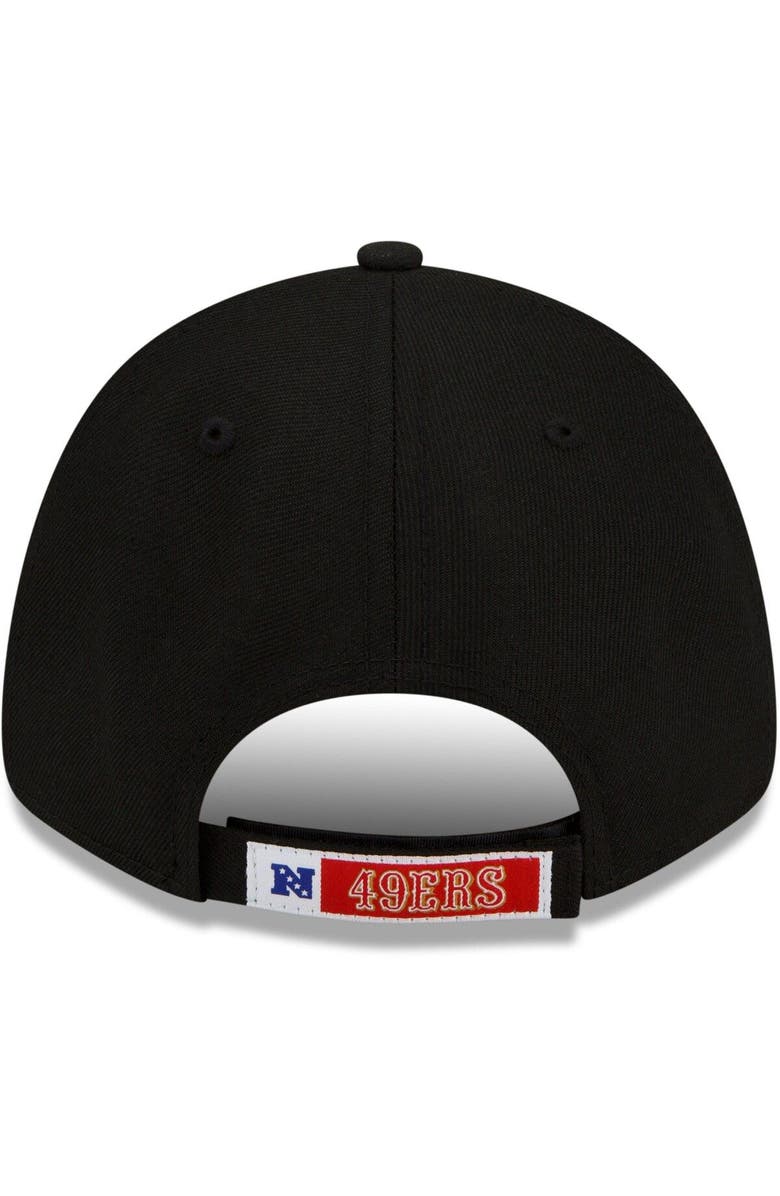 New Era Men's New Era Black San Francisco 49ers Team The League 9FORTY Adjustable Hat, Alternate, color, 