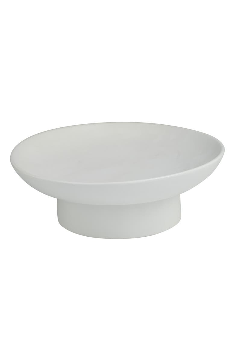 GINGER BIRCH STUDIO Decorative Bowl, Alternate, color, White