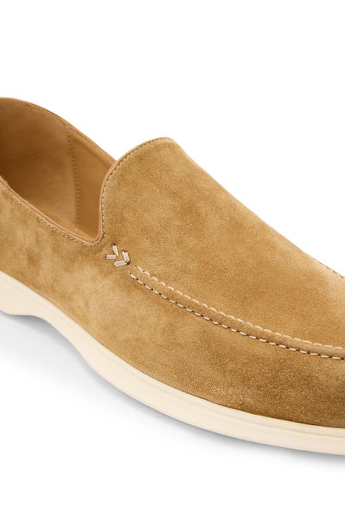 John Varvatos Thompson Venetian Loafer In Clay Brown