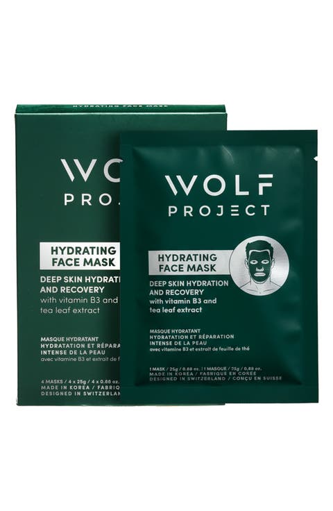 4-Pack Hydrating Sheet Masks