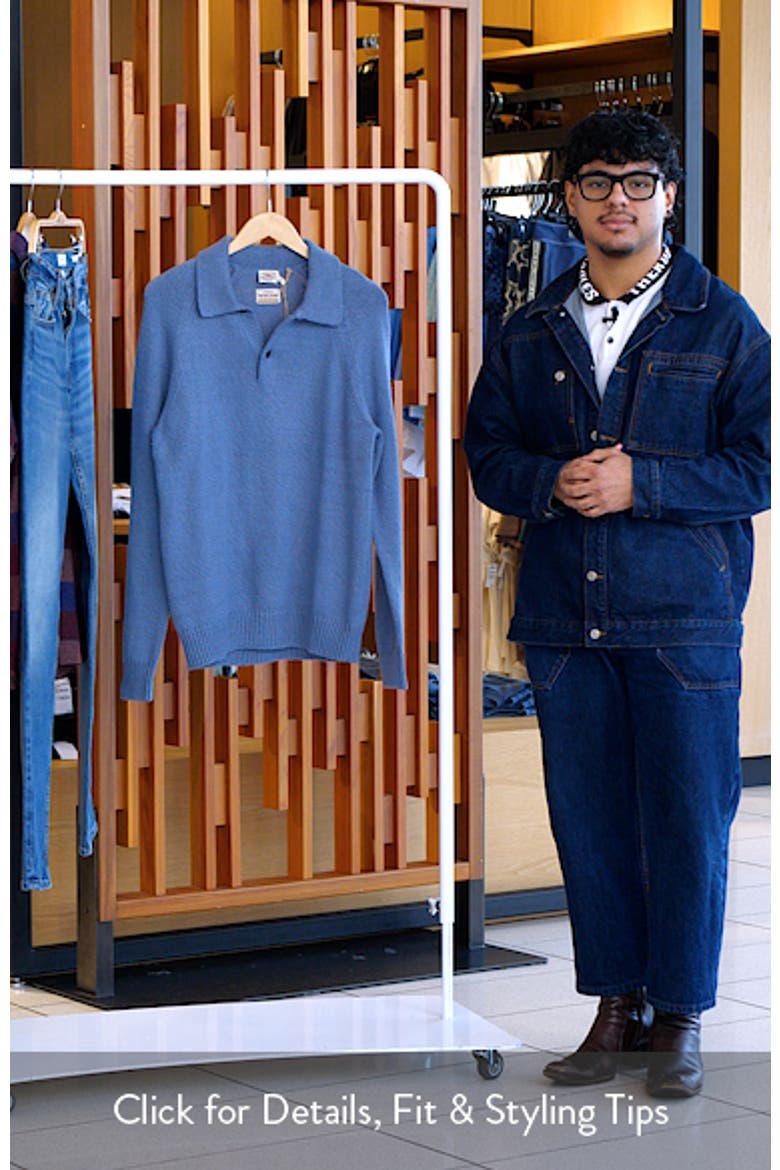 Heirloom Organic Cotton Polo Sweater video