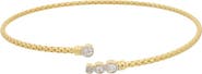 MESHMERISE Diamond Mesh Cuff Bangle