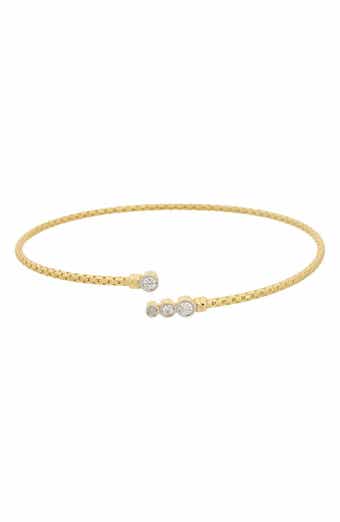 Diamond Mesh Cuff Bangle