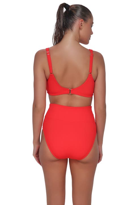 Hannah High Waist Bikini Swim Bottoms