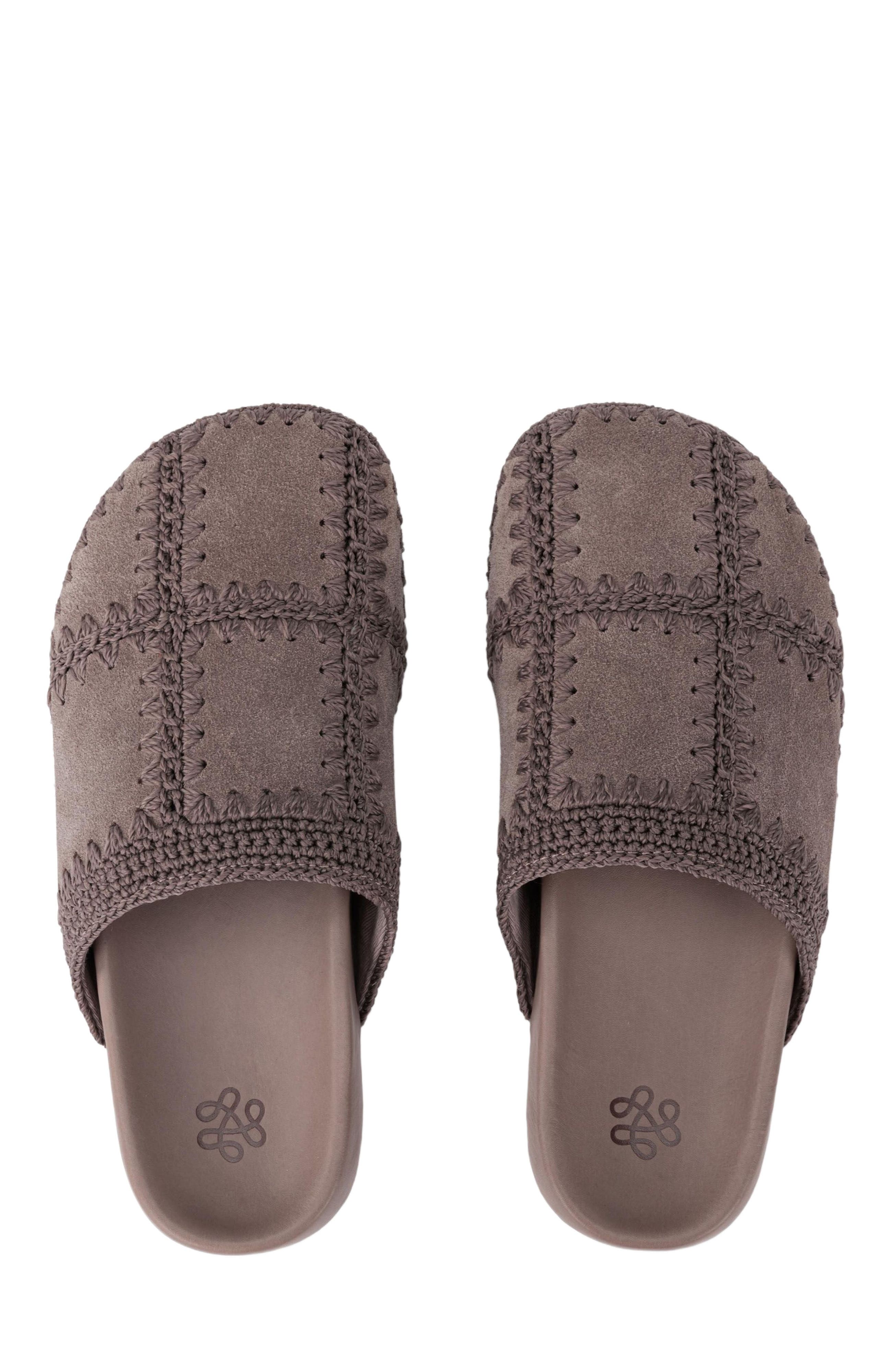 The Sak Bolinas Suede Clog Shoe, Main, color, Mushroom Suede Patch