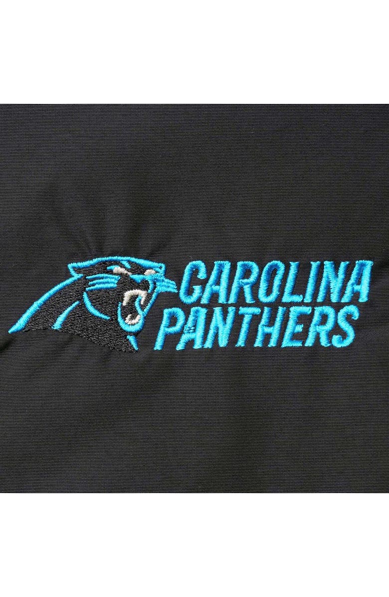 DUNBROOKE Men's Dunbrooke Black Carolina Panthers Triumph Fleece Full-Zip Jacket, Alternate, color, Black