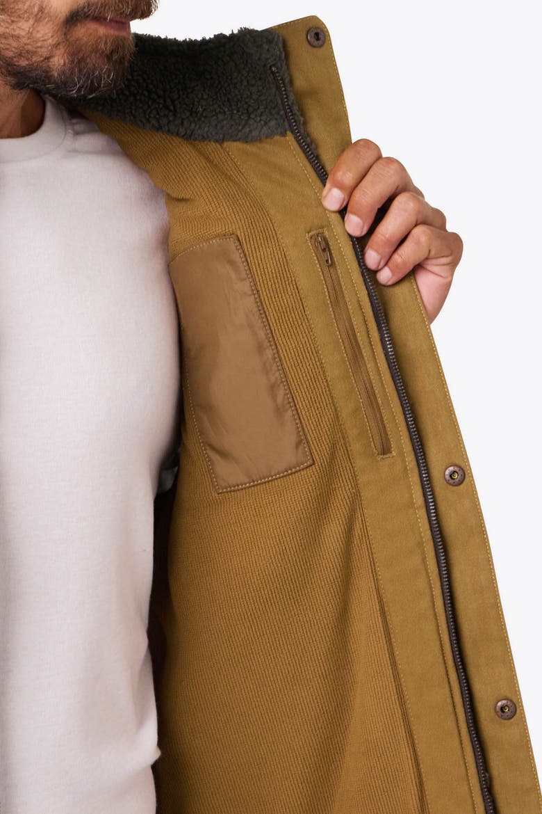 Ranch Heated High-Pile Fleece Vest, Alternate, color, Tan