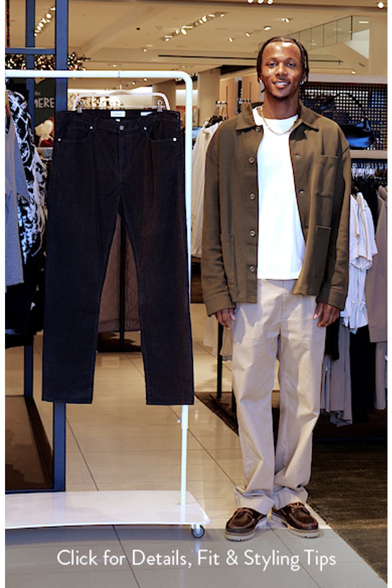 L'Homme Corduroy Slim Jeans video
