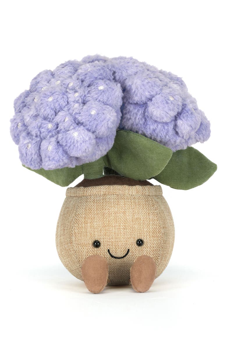 Jellycat Amuseables Hydrangea Plushie, Main, color, Purple