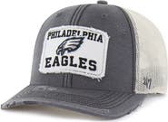 '47 Men's '47 Charcoal Philadelphia Eagles Egremont Well-Worn Adjustable Trucker Hat