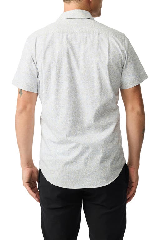 Rodd & Gunn Blenheim Short Sleeve Button-up Shirt In Straw
