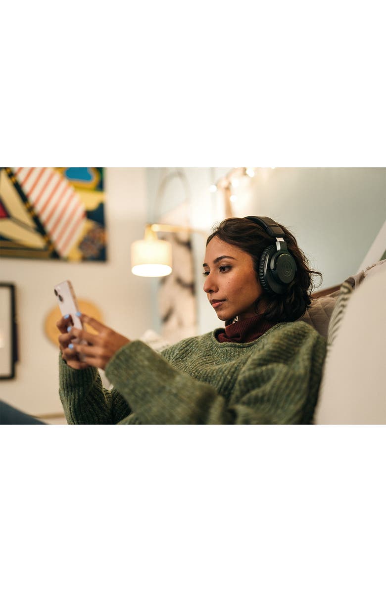 Audio-Technica ATH-M20xBT Wireless Over-Ear Headphones, Alternate, color, Black