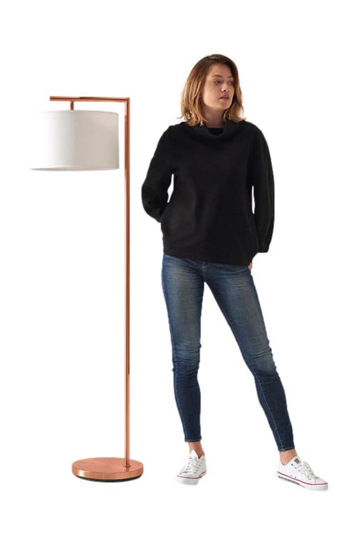 Brightech Montage Modern 60' Led Smart Home Compatible Floor Lamp In Gold