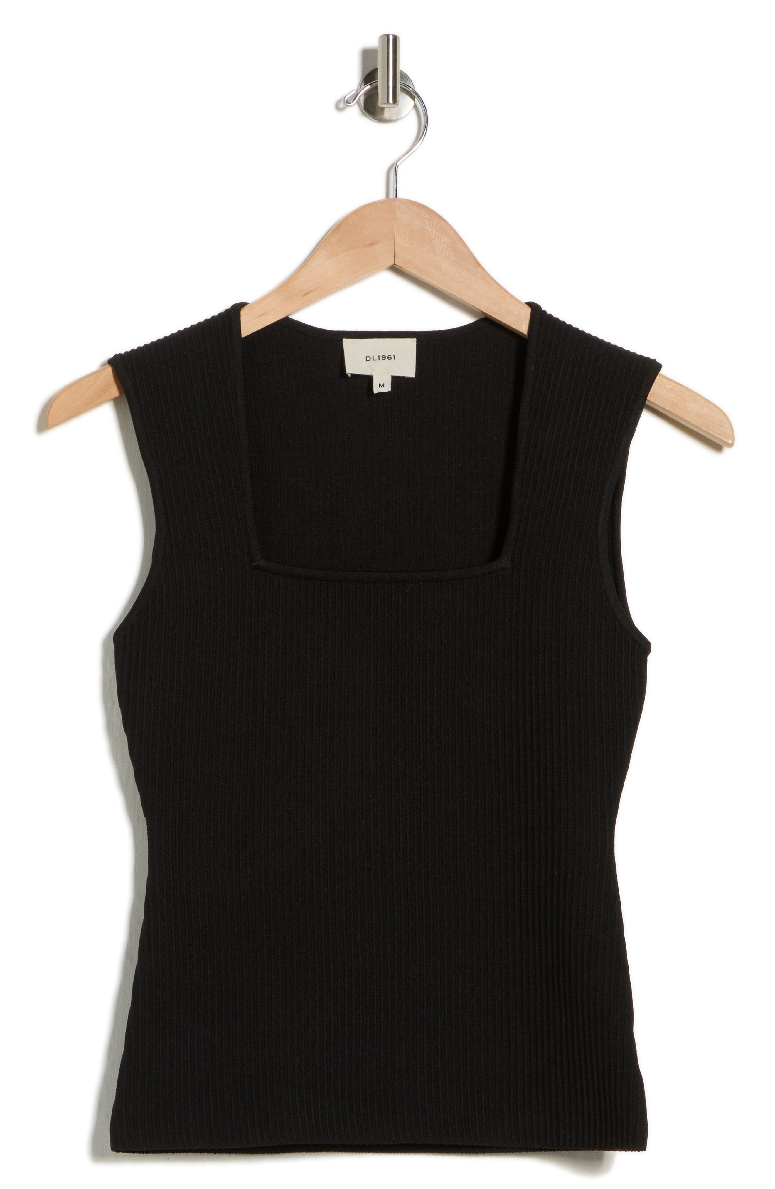 DL1961 Square Neck Sleeveless Top