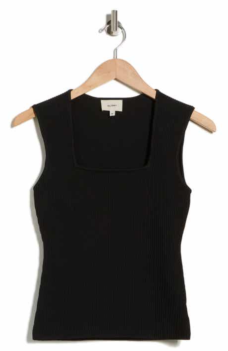 DL1961 Square Neck Sleeveless Top