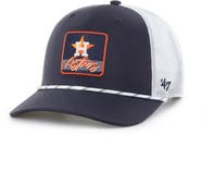 '47 Men's '47 Navy/White Houston Astros Scratch Adjustable Trucker Hat