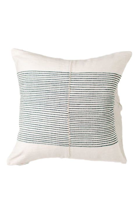 Riviera Hand-Stitch Throw Pillow Cover