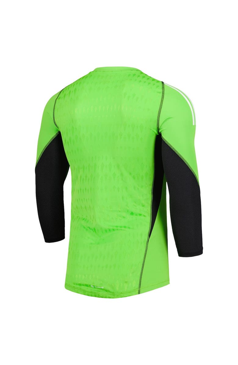 adidas Men's adidas Green LAFC 2023 Goalkeeper Long Sleeve Replica Jersey, Alternate, color, Green