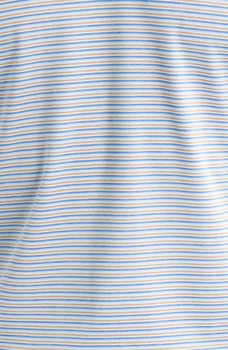 Peter Millar Alda Performance Jersey Golf Polo, Alternate, color, Dusk Blue