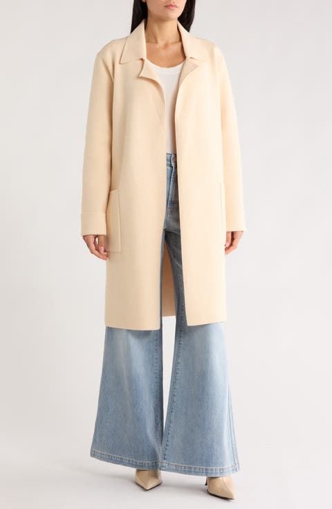 Kelsie Notch Collar Long Cardigan