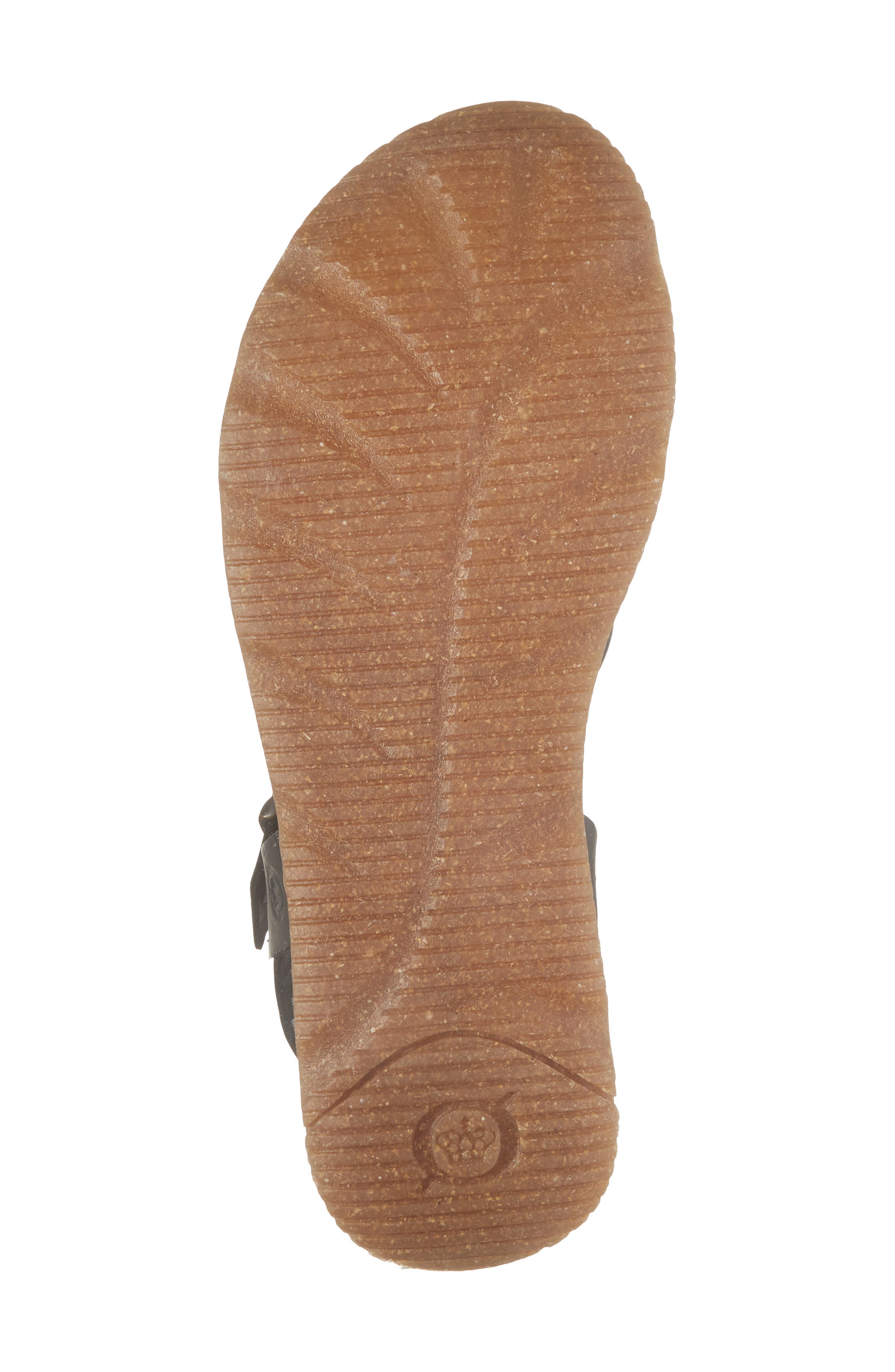Børn Tabra II Sandal, Alternate, color, Black Leather