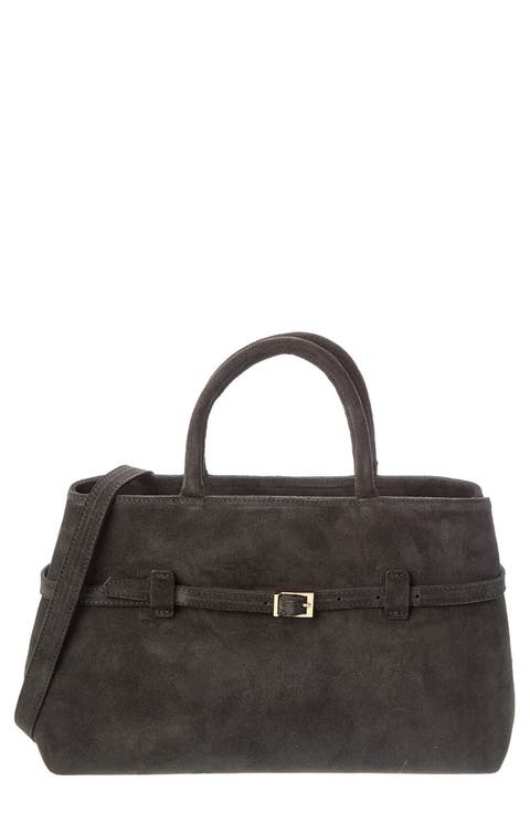 Elspeth 92 Suede Shoulder Bag