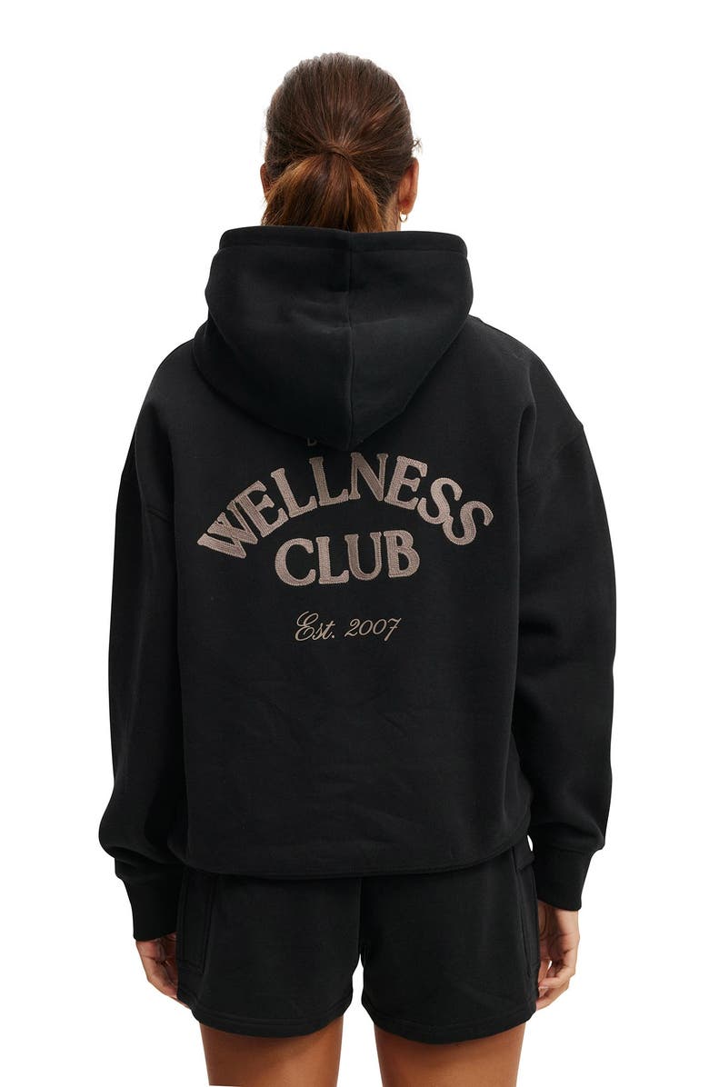 COTTON ON BODY Women's Active Plush Premium Graphic Hoodie, Alternate, color,
