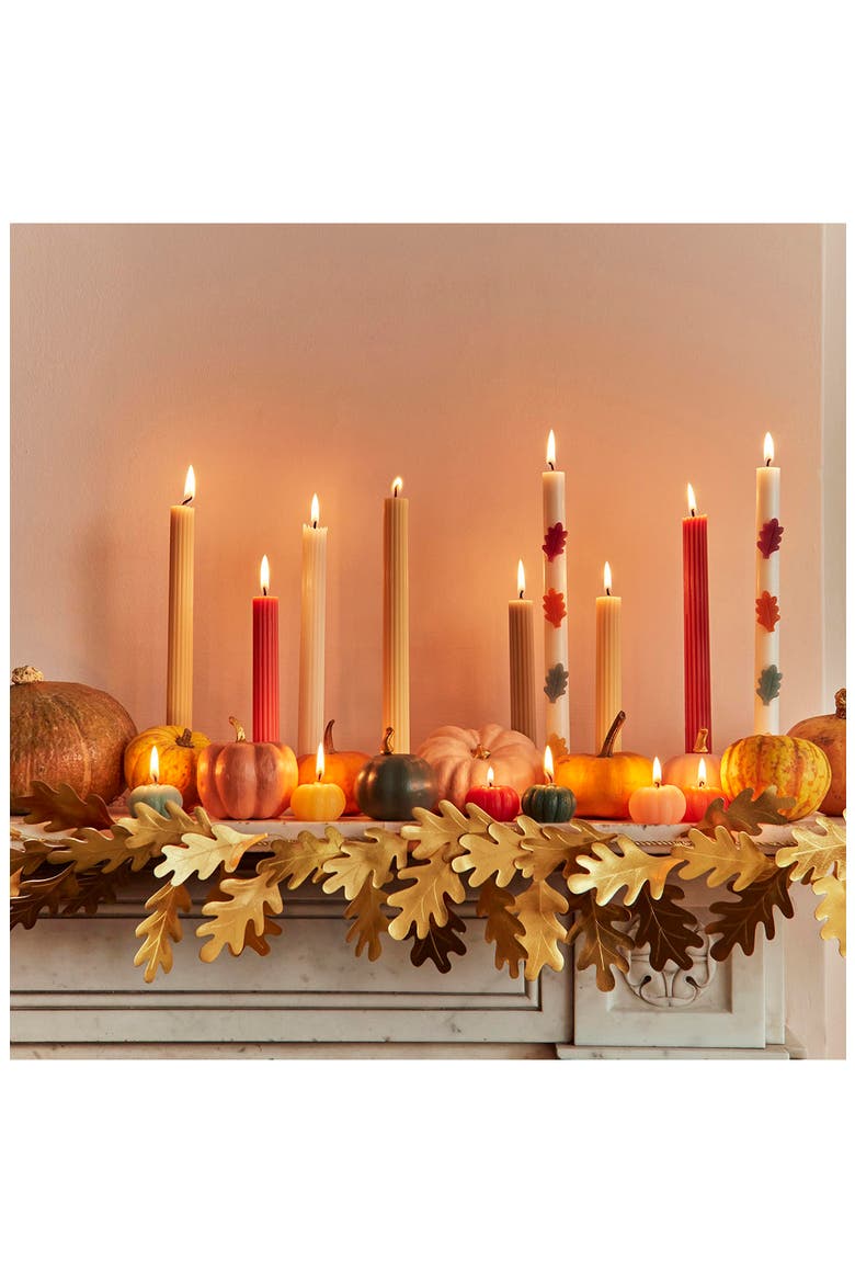 6-Pack Pumpkin Candles, Alternate, color, ORANGE MULTI