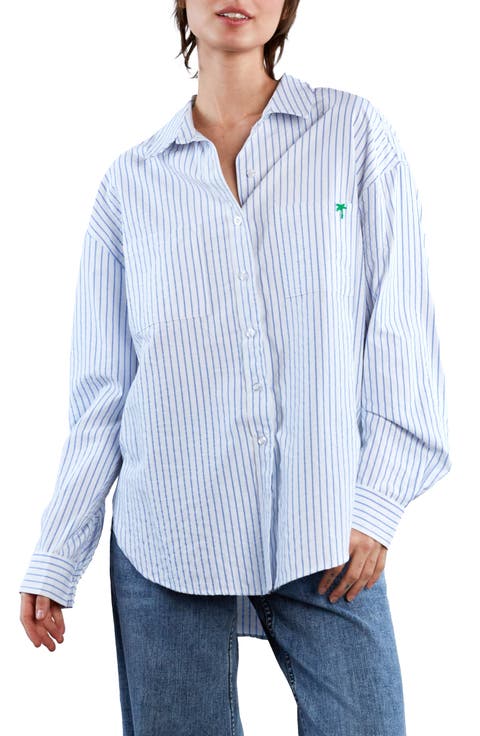 Back Off with Love Stripe Shirt