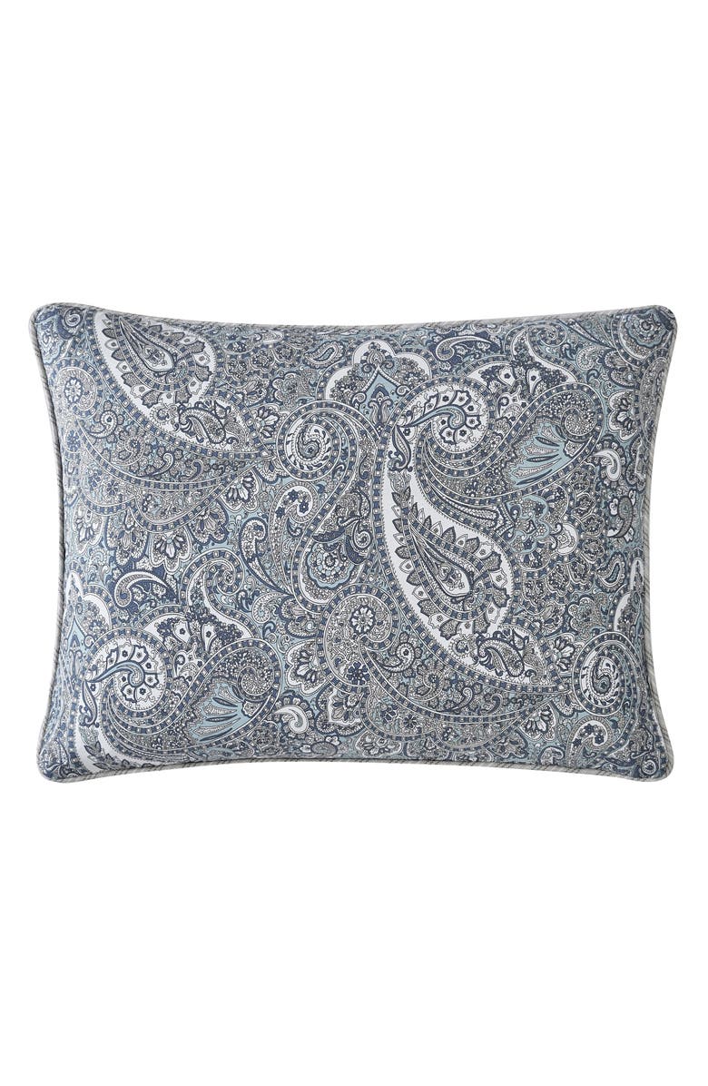 STONE COTTAGE Lancaster Reversible Cotton Sateen Comforter & Sham Set, Alternate, color, Blue