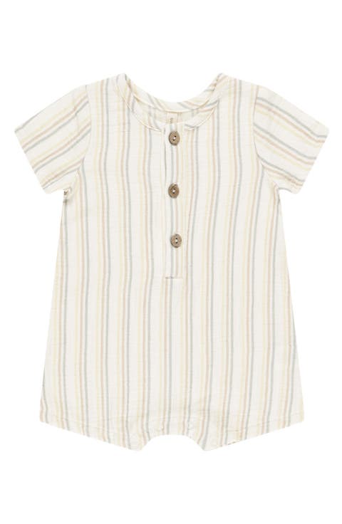 Stripe Organic Cotton Romper (Baby)