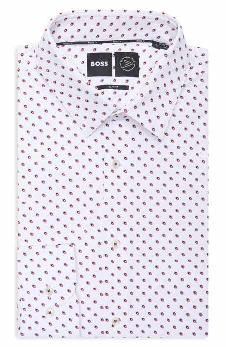 BOSS P-Hank Kent Slim Fit Dress Shirt