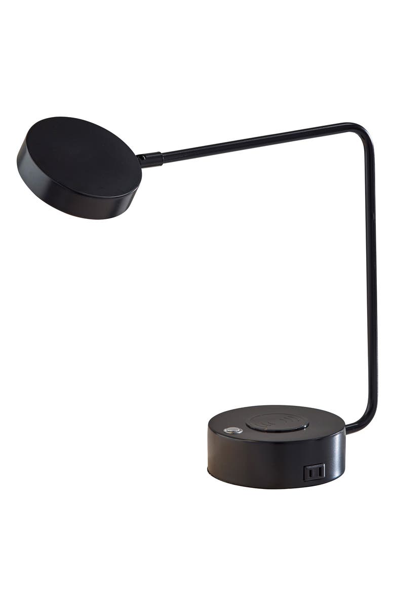 ADESSO LIGHTING Viper Supercharger LED Desk Lamp, Main, color, Black