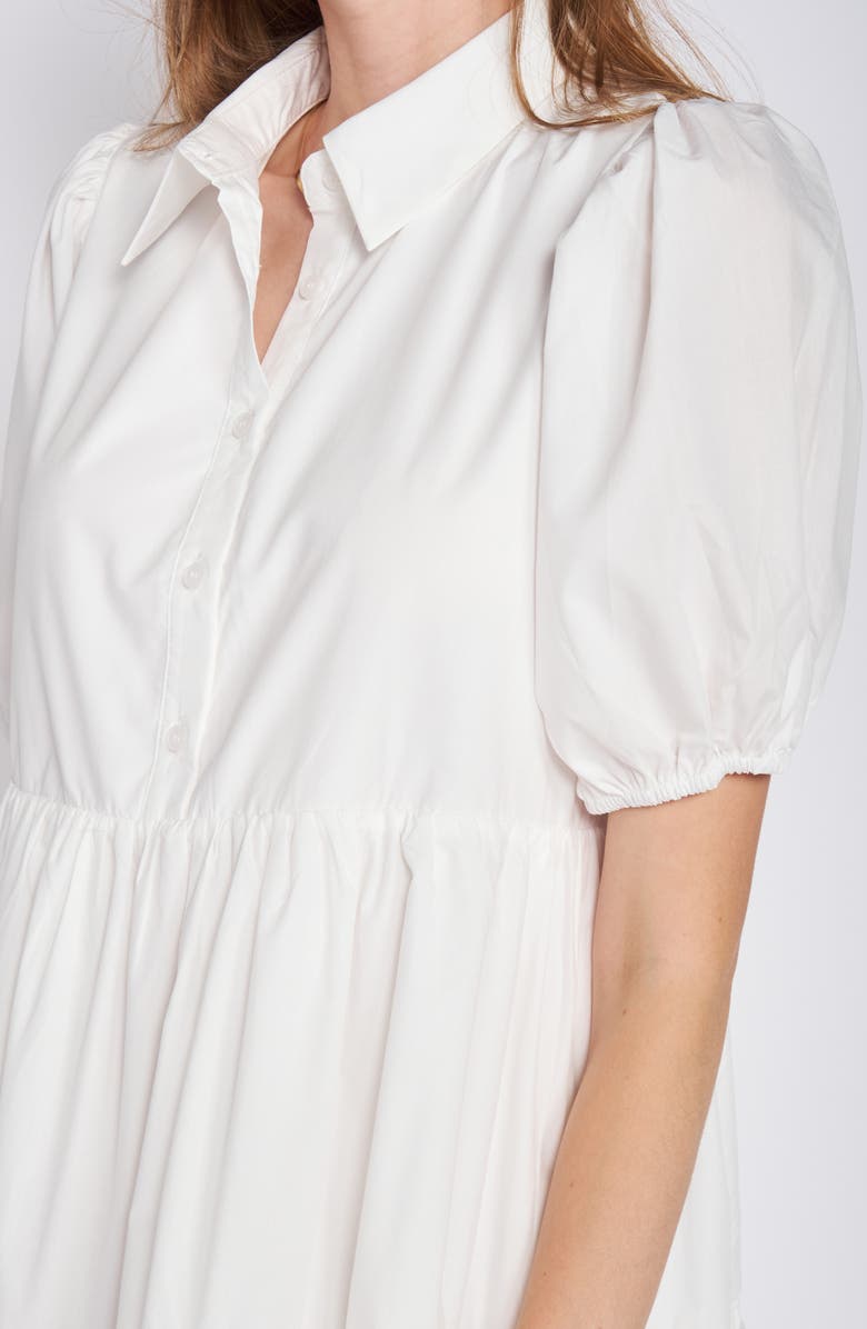 En Saison Poplin Midi Shirtdress, Alternate, color, 