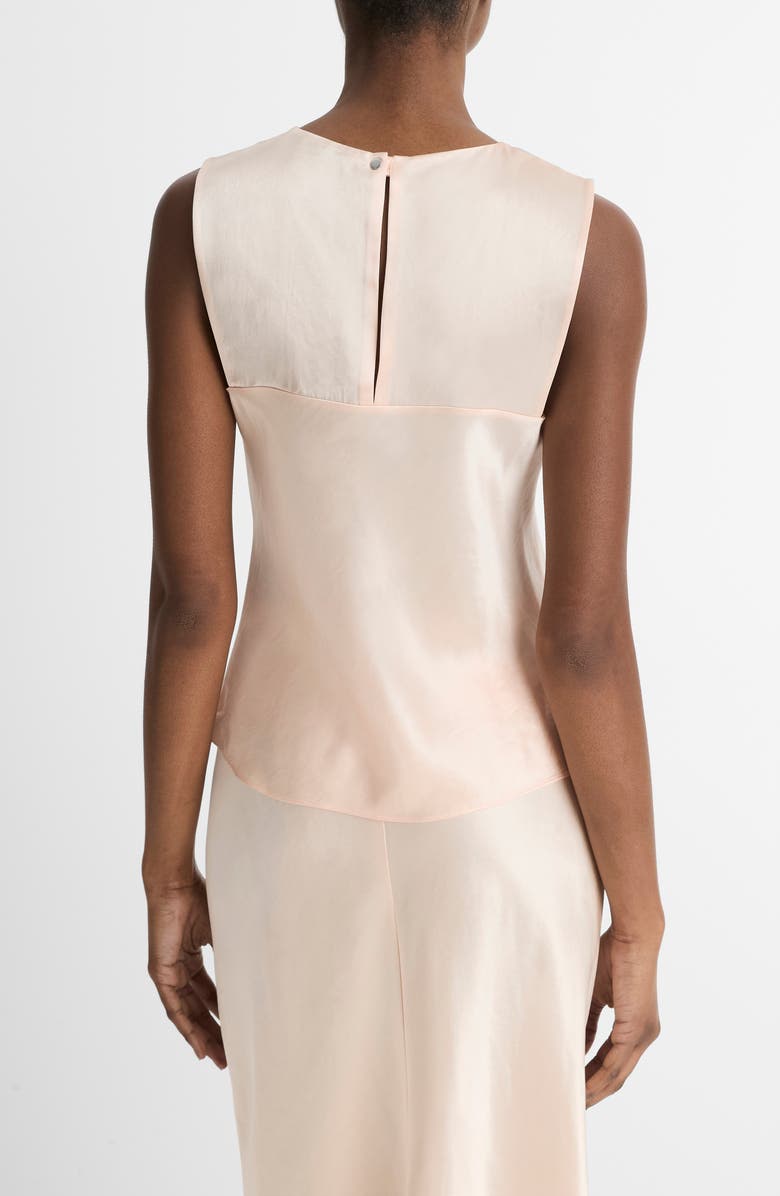 Vince Naia<sup>™</sup> Sleeveless Satin Shell, Alternate, color, Lychee
