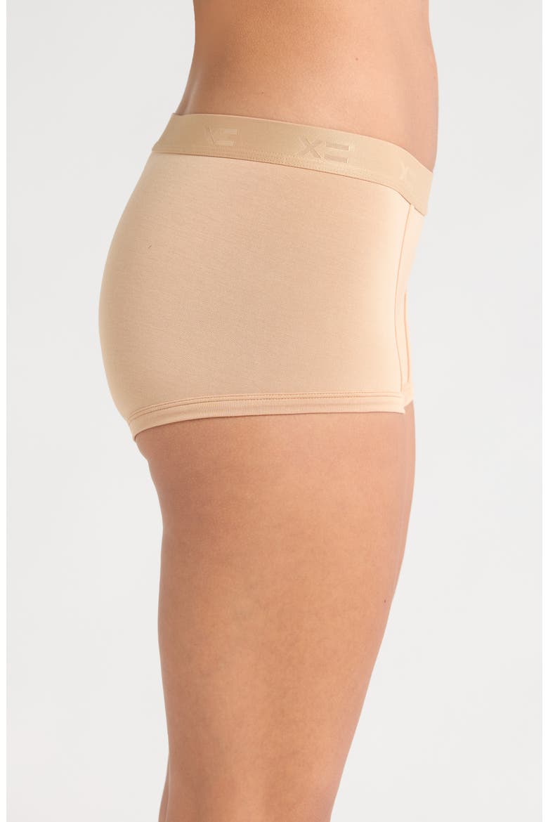 Stretch Modal Boyshorts, Alternate, color, CHAI