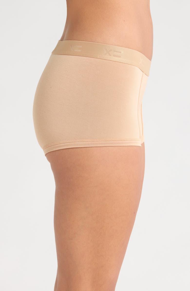 TomboyX Stretch Modal Boyshorts, Alternate, color, Chai