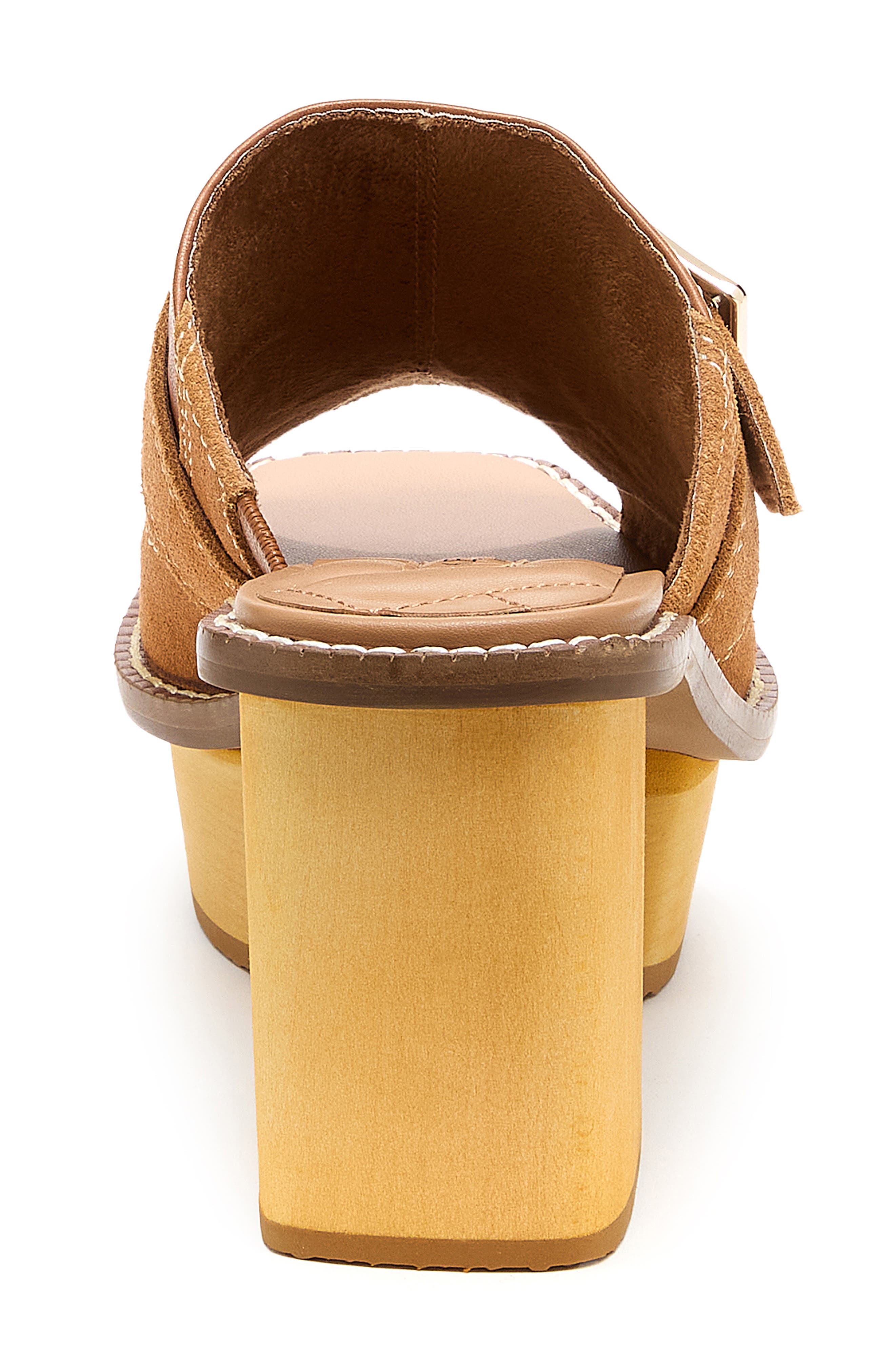 Kelsi Dagger Brooklyn Gerri Block Heel Platform Slide Sandal, Alternate, color, Cookie Dough