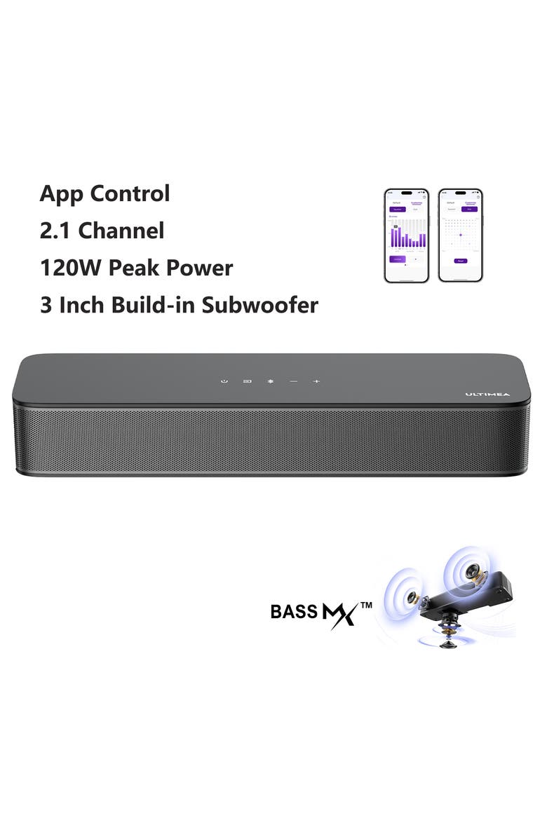 Poseidon M20 2.1ch Sound Bar, Main, color, Black