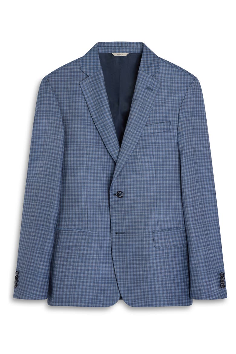Wool Blazer, Alternate, color, ICE