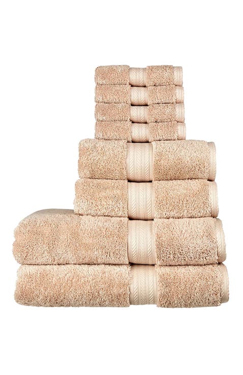 Renaissance Classic 100% Egyptian Cotton 8 Piece Towel Set