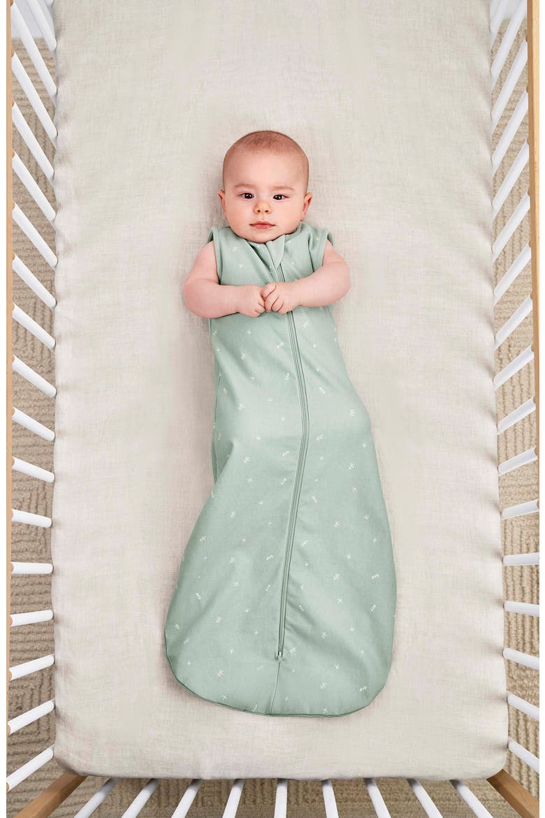 1.0 Tog Organic Wearable Blanket, Alternate, color, SAGE