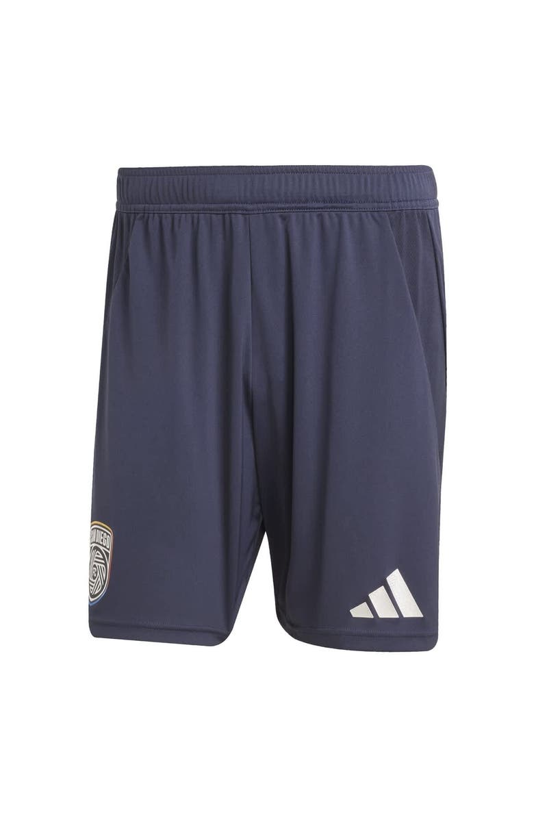 adidas Men's adidas Navy San Diego FC 2025 State of Flow Authentic Shorts, Main, color, Navy