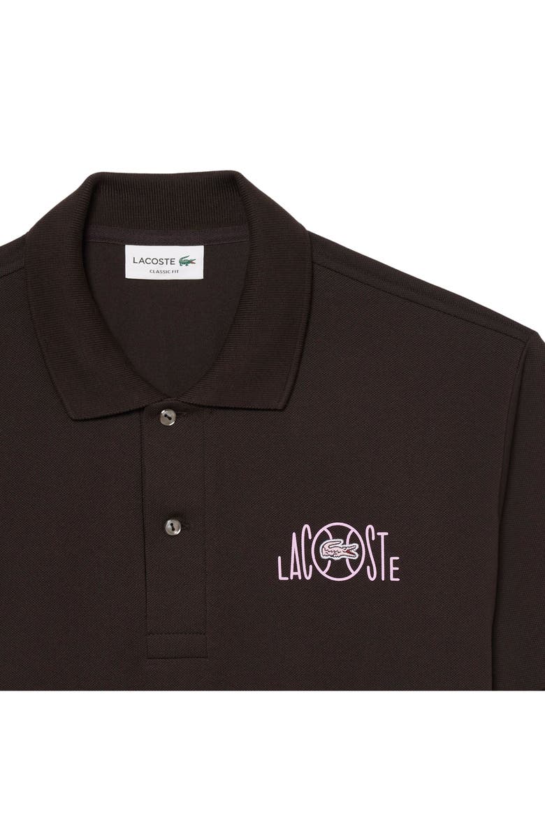 Lacoste Classic Fit Cotton Piqué Polo, Alternate, color, Buffalo