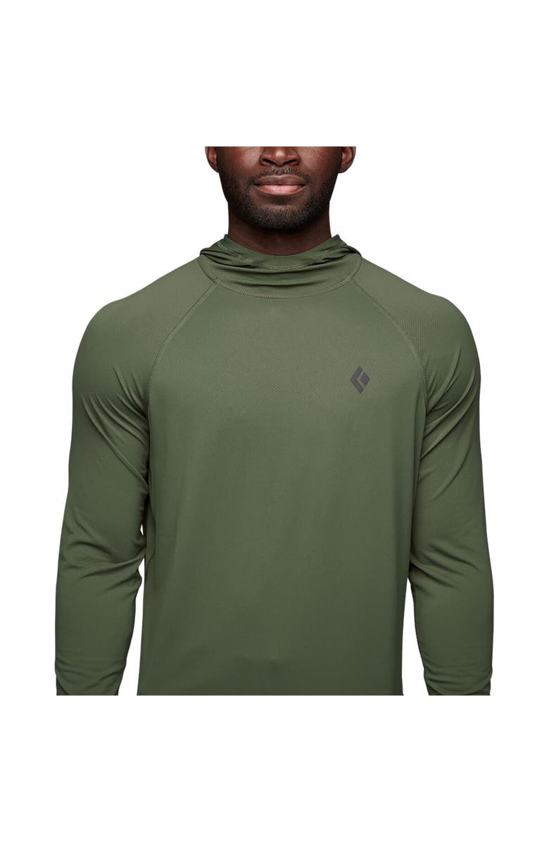 Black Diamond Alpenglow Hooded Shirt - Men
s, Alternate, color, Tundra